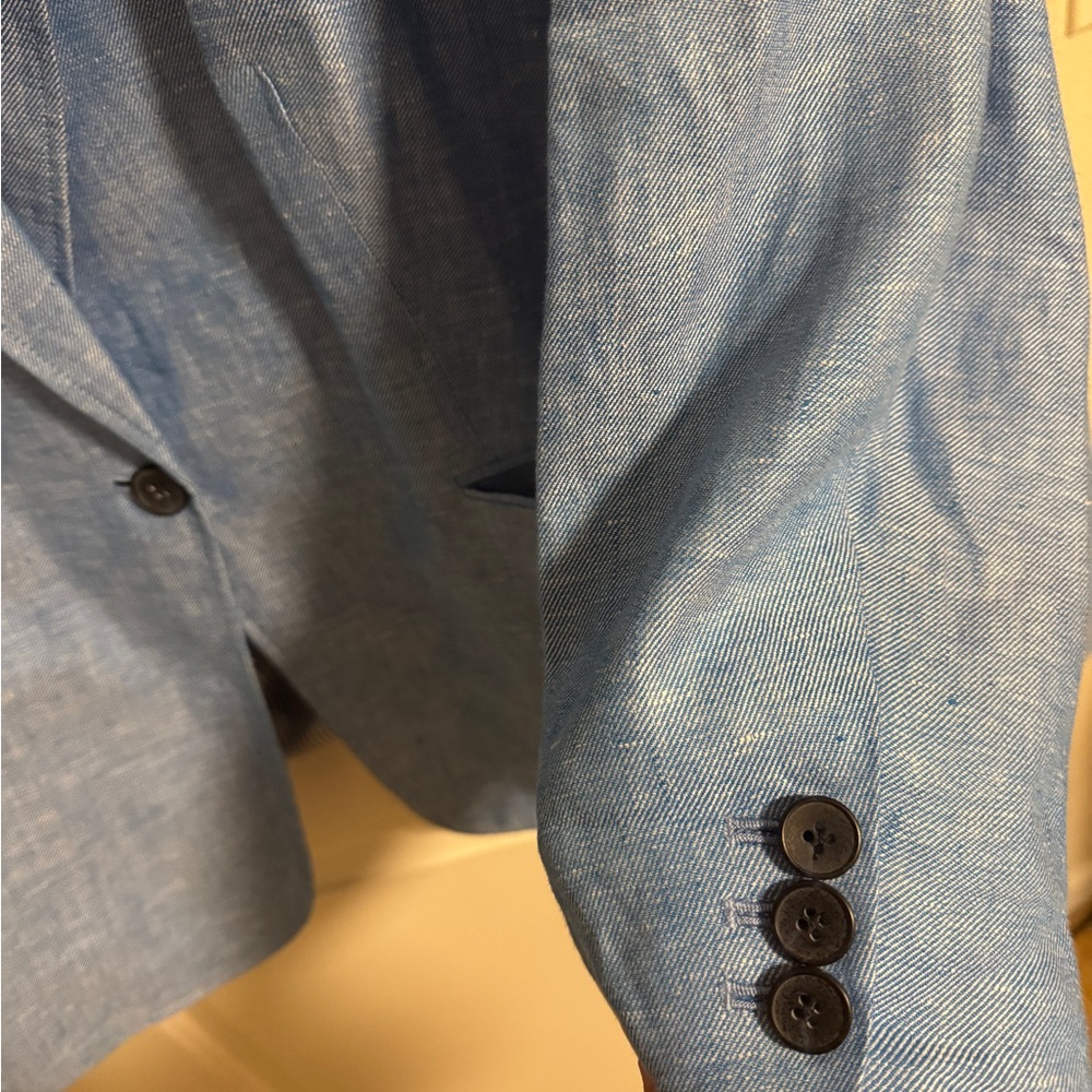 Talbots Light Blue Blazer - Picture 4 of 4